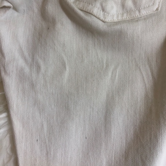 Red Engine White Capri Jean - Picture 3 of 7